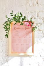 Plany stołów Glamour welurowe plansza powitanie gości i plan stołów w jednym, złocone litery w stylu glamour0