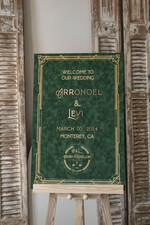 Plany stołów Glamour welurowe plansza powitanie gości i plan stołów w jednym, złote lub srebrne napisy elegenckie4