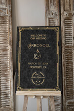 Plany stołów Glamour welurowe Tablica powitalna slubna glamour, elegancka welurowa plansza powitanie gości na Weselu, rama powitanie na weselu, plansza usadzenia gości 2