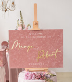 Plany stołów Glamour welurowe Tablica powitalna slubna glamour, elegancka welurowa plansza powitanie gości na Weselu, rama powitanie na weselu1