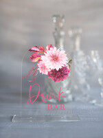 Numery na stół Akryl numerek na stół weselny eleganckie najpiękniejsze przezroczysty akryl1