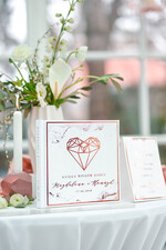 Księgi wpisów gości glamour księga gości weselnych czarne kartki do wyboru, złote błyszczące napisy wasze imiona i data ślubu2