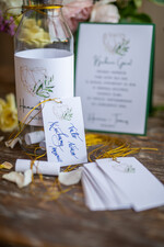 Księgi wpisów gości glamour ksiega gosci wesenych personalizowana, elegancka zlota wasze imiona i data8