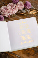 Księgi wpisów gości glamour ślubna księga gości weselnych złocone tłoczone wasze imiona i data10