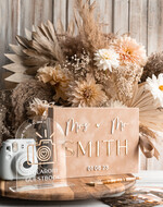 Księgi wpisów gości welurowe beżowa księga wpisów gości, welurowa pamiątkowa księga gości na wesele, ręcznie szyte kartki w księdze wpisów gości 7