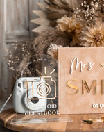 Księgi wpisów gości welurowe beżowa księga wpisów gości, welurowa pamiątkowa księga gości na wesele, ręcznie szyte kartki w księdze wpisów gości 6