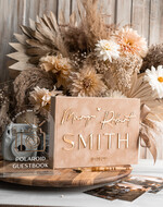 Księgi wpisów gości welurowe beżowa księga wpisów gości, welurowa pamiątkowa księga gości na wesele, ręcznie szyte kartki w księdze wpisów gości 3