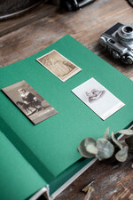 Księgi wpisów gości welurowe duża księga wpisów gości na zdjęcia z fotobudki księga wpisów gości z ramką na zdjęcie2