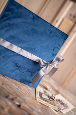 Księgi wpisów gości welurowe duży welurowy album  na zdjęcia wklejane, ksiega wpisów gosci na zdjęcia z fotobudki i polaroidy   7