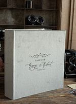 Księgi wpisów gości welurowe duża welurowa księga gości kwadratowa na zdjęcia polaroid i zyczenia   4