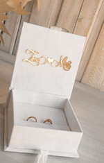 Księgi wpisów gości welurowe Szybka Wysyłka zestaw na wesele księga wpisów gości szkatułka na obrączki kopertówka, biały welurowy zestaw na wesele złote litery 15