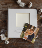 Księgi wpisów gości welurowe duża oryginalna księga gości i album do instaxa w jednym na zdjęcia z fotobudki i instaxa, księga gości zw zdjęciem4