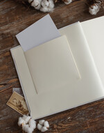 Księgi wpisów gości welurowe duża oryginalna księga gości i album do instaxa w jednym na zdjęcia z fotobudki i instaxa, księga gości zw zdjęciem7