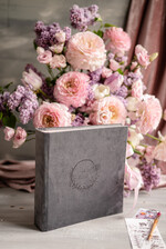 Księgi wpisów gości welurowe średnia welurowa księga gości na wesele pamiątka ślubu zdjęcia z instaxa i zyczenia   2