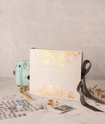 Księgi wpisów gości welurowe złocona księga wpisów pamiątkowych weselna księga gości na życzenia zdjęcia z fotobudki  0