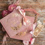 Księgi wpisów gości welurowe album na zdjęcia w welurowym pudełku ślubne i wpisy gości weselnych, na zdjęcia z fotobudki i instaxa0