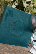 Księgi wpisów gości welurowe duży welurowy album ślubny do wpisów gości szyte kartki welurowa księga wpisów gości 13