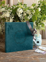 Księgi wpisów gości welurowe duży welurowy album ślubny do wpisów gości szyte kartki welurowa księga wpisów gości 8