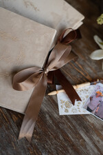 Księgi wpisów gości welurowe kremowa welurowa księga gości weselnych personalizowna ręcznie szyte kartki welurowa księga wpisów gości 11