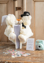 Księgi wpisów gości welurowe księga gości na wesele pamiątka ślubu, na zdjęcia i życzenia z fotobudki lub instax14