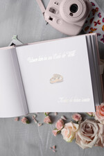 Księgi wpisów gości welurowe książka na ślub na wpisy gości weselnych, na życzenia polaroidy i fotki z fotobudki9