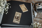 Księgi wpisów gości welurowe duża welurowa księga na zdjęcia i wpisy gości weselnych, elegancja welurowa z imionami na okładce 13