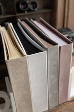 Księgi wpisów gości welurowe duża welurowa księga na zdjęcia i wpisy gości weselnych, elegancja welurowa z imionami na okładce 15