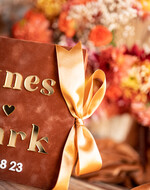 Księgi wpisów gości welurowe elegancka księga gości i album na zdjęcia w jednym, album na życzenia i zdjęcia z fotobudki, pamiątkowa welurowa księga wpisów gości 14