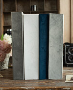 Księgi wpisów gości welurowe duża welurowa ksiega gości weselnych do wklejania zdjęć i wpisów gości, elegancka księga wpisów gości i zdjęcia 8