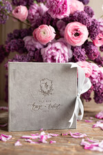 Księgi wpisów gości welurowe średnia welurowa księga gości weselnych z ankietami lub waszymi wydrukami ręcznie szyte kartki   1