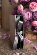 Księgi wpisów gości welurowe średnia welurowa księga gości weselnych z ankietami lub waszymi wydrukami ręcznie szyte kartki   6