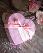 Prezenty, Podziękowania dla Rodziców Pudełka welurowe  podziękowania dla rodziców prezent welurowe serduszko ze słodkościami 5