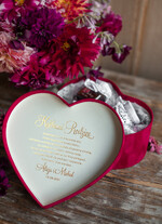 Prezenty, Podziękowania dla Rodziców Pudełka welurowe  pomysł na prezent dla Rodziców welurowe pudełko miód z dodatkami 3