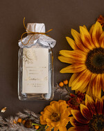 Podziękowania dla Gości Weselnych Butelki ślubne upominki dla gości weselnych, buteleczki dla gości weselnych, pomysł na prezent dla gości, złote błyszczące napisy0