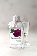 Podziękowania dla Gości Weselnych Butelki prezencik dla gości weselnych, setki piersiowki buteleczki1