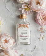 Podziękowania dla Gości Weselnych Butelki prezenty dla gości weselnych, buteleczki dla gości weselnych, podziękowania dla gosci weselnych, butelka 100 ml na własny alkohol0