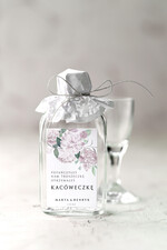 Podziękowania dla Gości Weselnych Butelki pomysłowe podziękowania dla gości, kacóweczka do własnego wypełnienia0