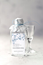 Podziękowania dla Gości Weselnych Butelki prezenciki podziękowania dla gości weselnych, buteleczki dla gości weselnych0