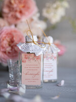 Podziękowania dla Gości Weselnych Butelki ślubne upominki dla gości weselnych, flaszeczki buteleczki  na podziękowanie0