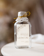 Podziękowania dla Gości Weselnych Butelki pomysł na prezenty dla gości na weselu, prezent podziękowanie za przybycie na weselu, podziękowania dla gości kacówka, pomysł na prezenty dla gości1