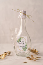 Podziękowania dla Gości Weselnych Butelki pamiątki dla gości weselnych, butelki weselne z nadrukiem0