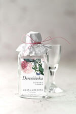 Podziękowania dla Gości Weselnych Butelki upominki prezenty podziękowania dla gości buteleczki dowolny napis1