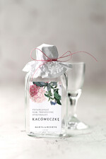 Podziękowania dla Gości Weselnych Butelki upominki prezenty podziękowania dla gości buteleczki dowolny napis0