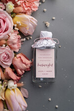 Podziękowania dla Gości Weselnych Butelki prezent dla gości weselnych, buteleczki 100 ml prezent dla gości, pomysł na prezenty dla gosci weselnych 0