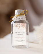 Podziękowania dla Gości Weselnych Butelki upominki podziękowania dla gości za przybycie, piersióweczki do własnego wypełnienia, butelki na własny trunek, podziękowania dla gości 0