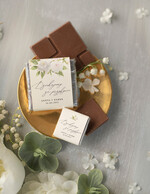 Podziękowania dla Gości Weselnych Czekoladki prezencik dla gości weselnych, czekoladki personalizowane0