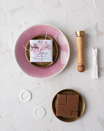 Podziękowania dla Gości Weselnych Czekoladki podziękowania prezenciki dla gości weselnych, czekoladka mleczna1