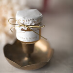 Podziękowania dla Gości Weselnych Miody i słoiczki Nutella podziękowania gościom weselnym, personalizowany miodek0