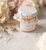 Podziękowania dla Gości Weselnych Miody i słoiczki Nutella podziękowania dla gości weselnych za przybycie, sloiczki do miodu0