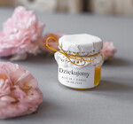 Podziękowania dla Gości Weselnych Miody i słoiczki Nutella podziękowanie dla gości weselnych, mini słoiczek z miodem, prezent dla gości weselnych słoiczek miodu, pomysł na podziękowania dla gości na weselu0